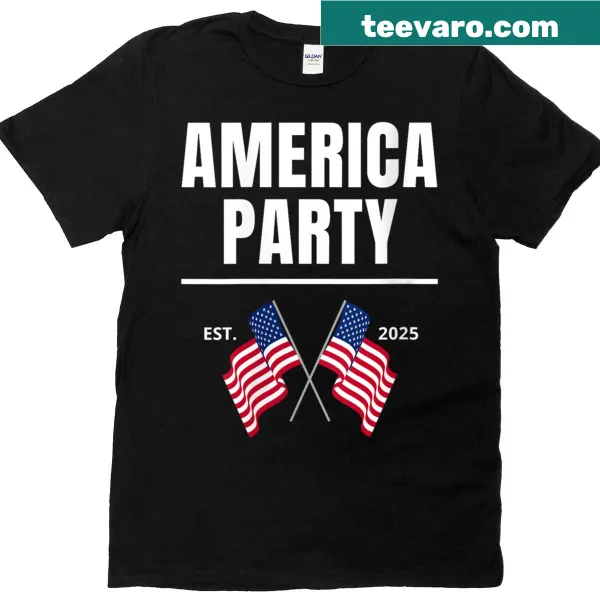 Playful America Party T-shirt for women