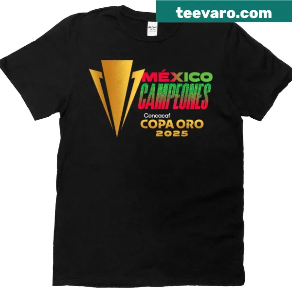 2025 Concacaf Mexico Gold Cup Champions T-shirt