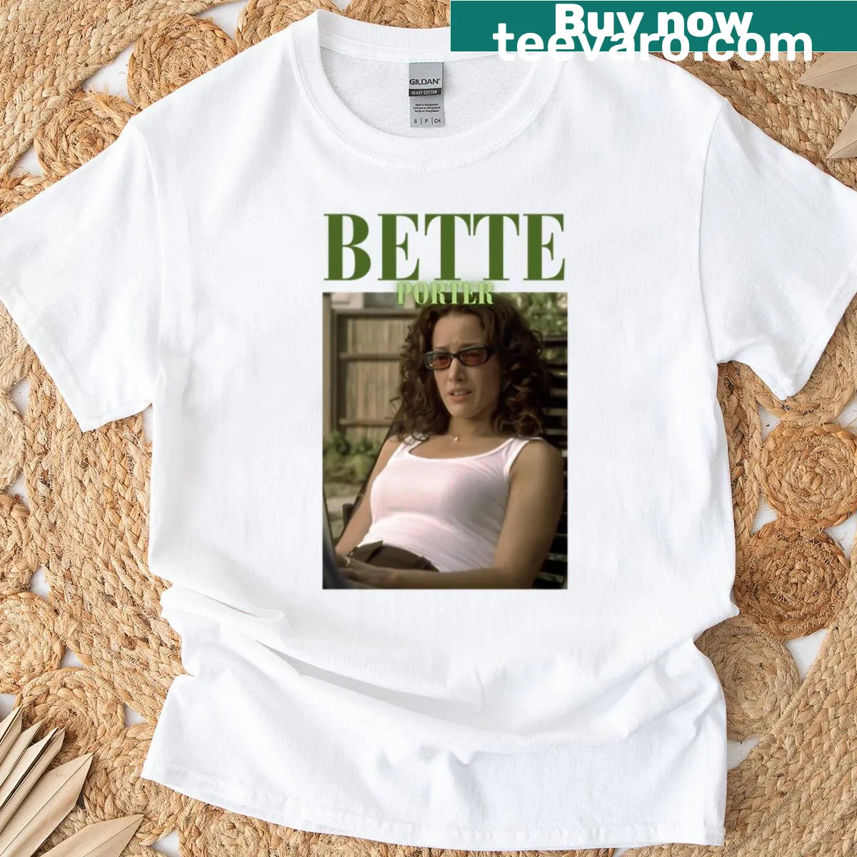 Bette Porter t-shirt honoring a beloved character — on a men's t-shirt