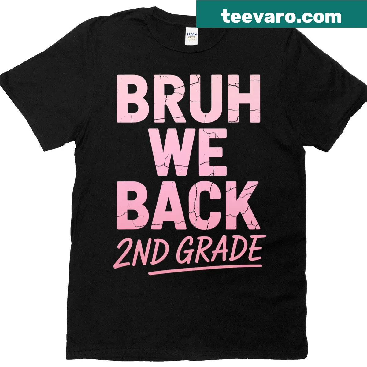 Illustration of a fun back-to-school design for kids with text and graphics — on a men's t-shirt