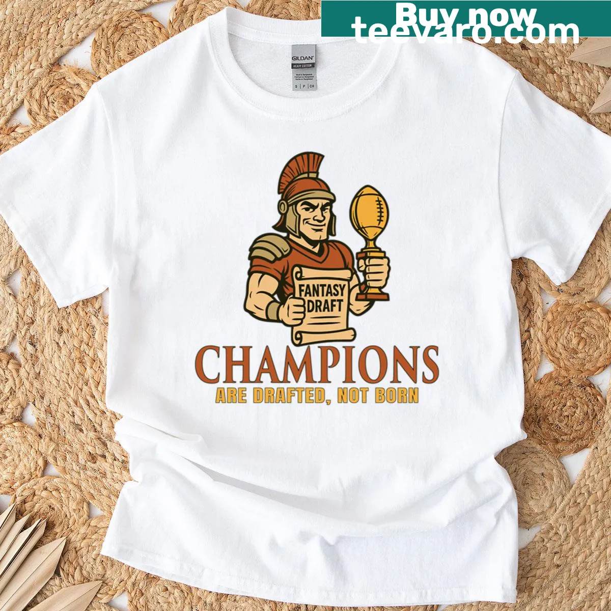 Inspirational graphic T-shirt with gaming theme — on a men's t-shirt