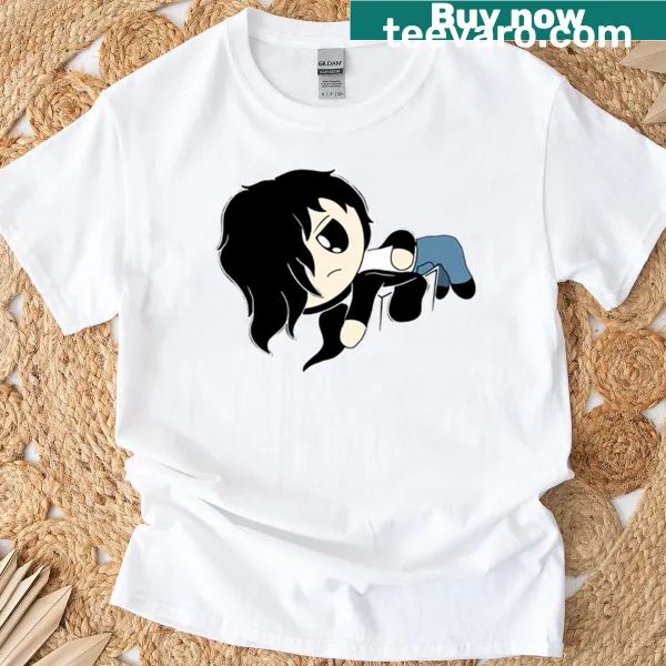 Chibi Kai cartoon design T-shirt for Black Heart Mafia fans