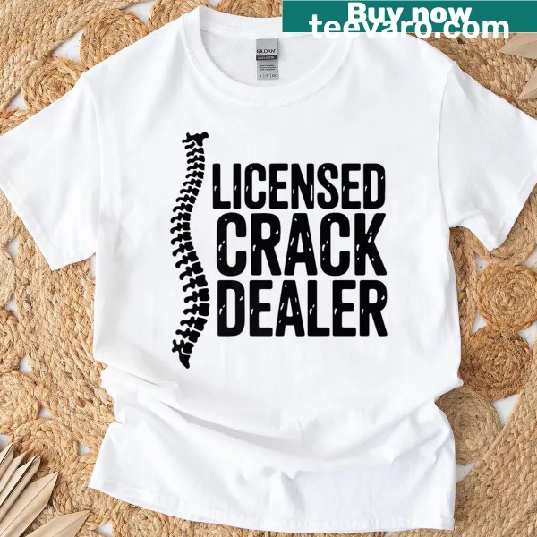 Chiropractic student appreciation T-shirt with playful text
