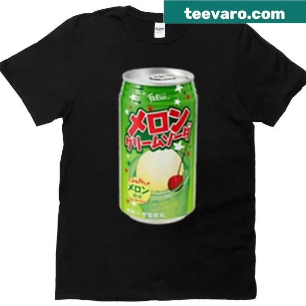 Cute Japanese can drink T-shirt design