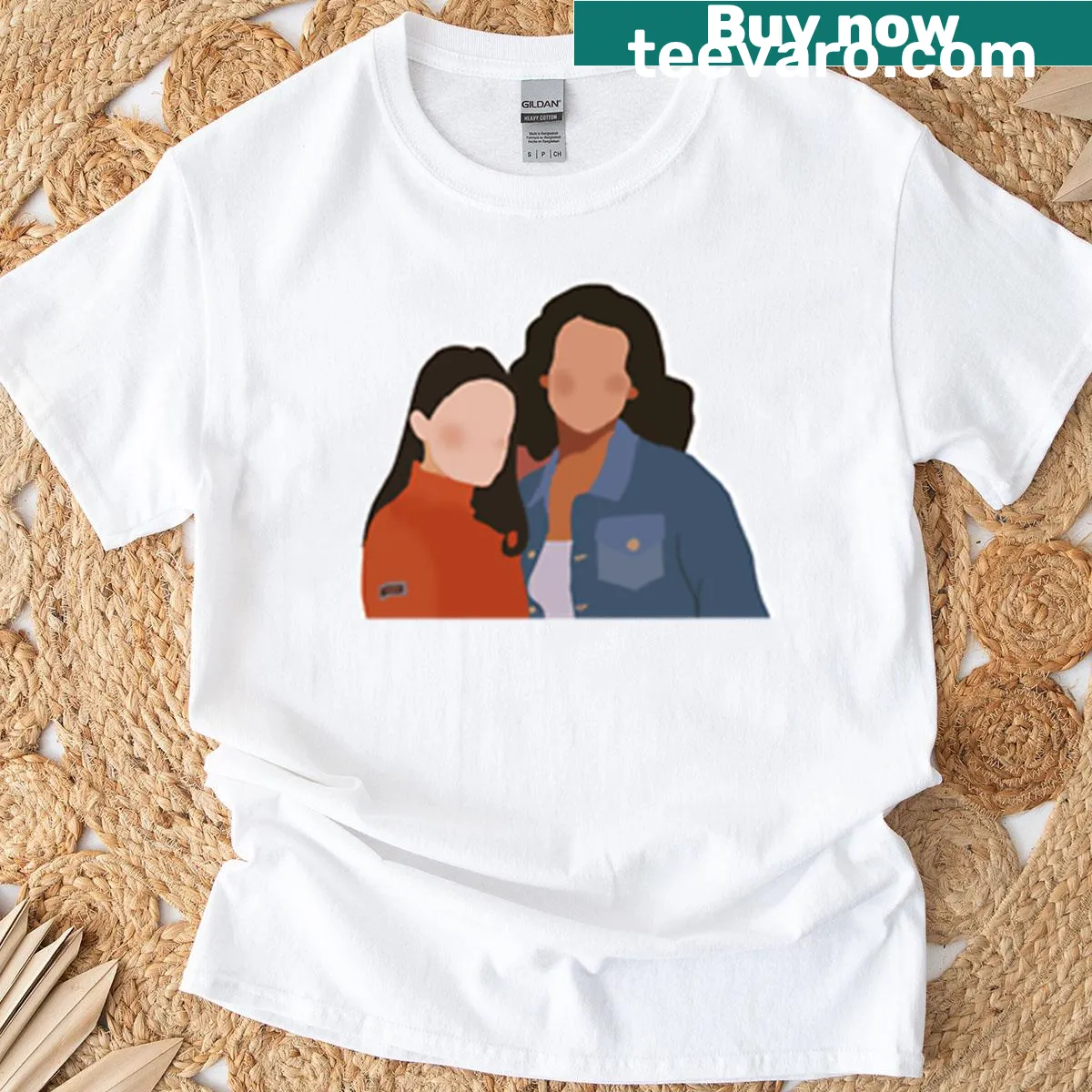 T-shirt celebrating the Gilmore Girls television series — on a men's t-shirt
