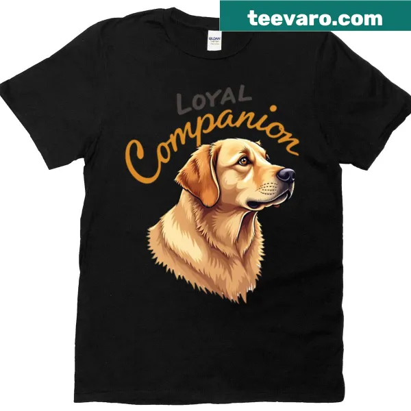 T-shirt featuring a design celebrating Golden Retrievers