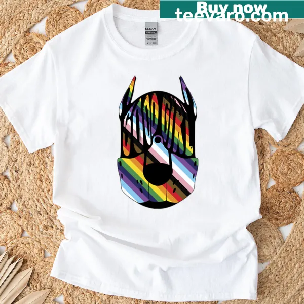 Pride T-shirt with the phrase 'Good Girl' prominently displayed