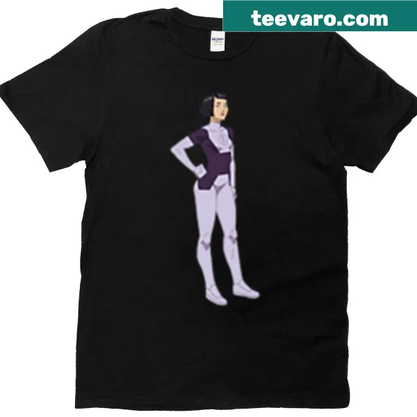 Playful T-shirt featuring Dupli-kate with a whimsical graphic design.