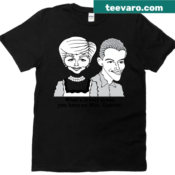 Funny Leave It To Beaver fan art t-shirt with playful design