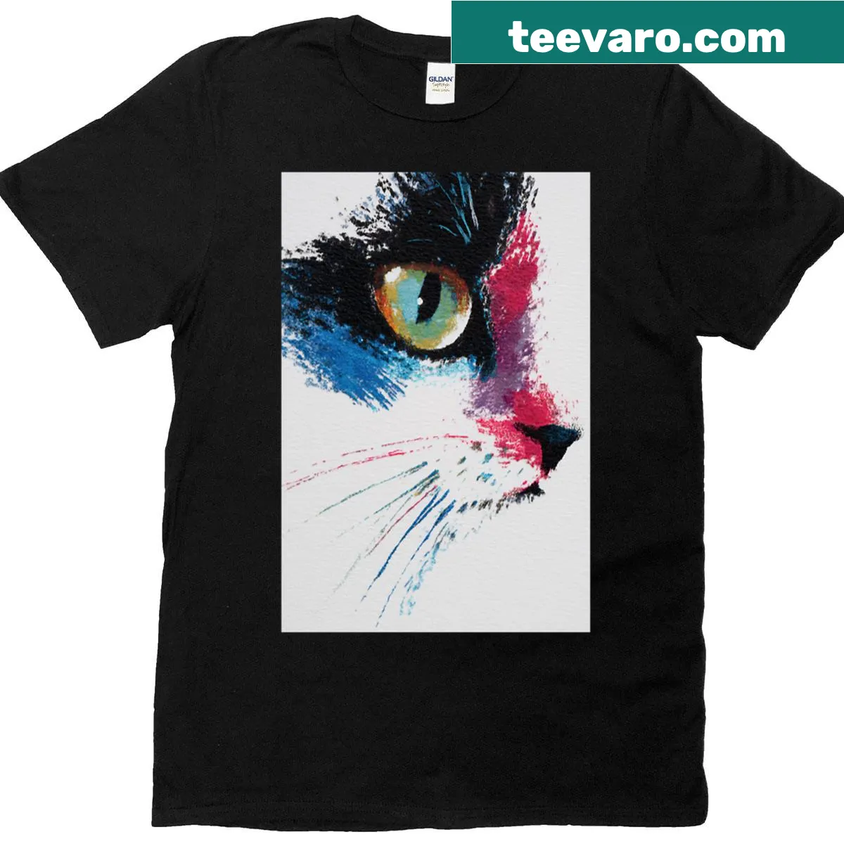 Typographic design with the phrase 'Look Closer' on t-shirt — on a men's t-shirt