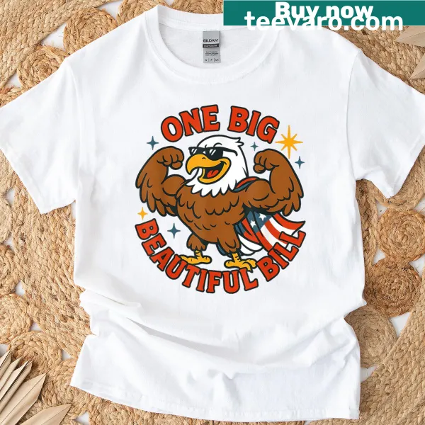 Funny political t-shirt featuring USA flag and humorous text