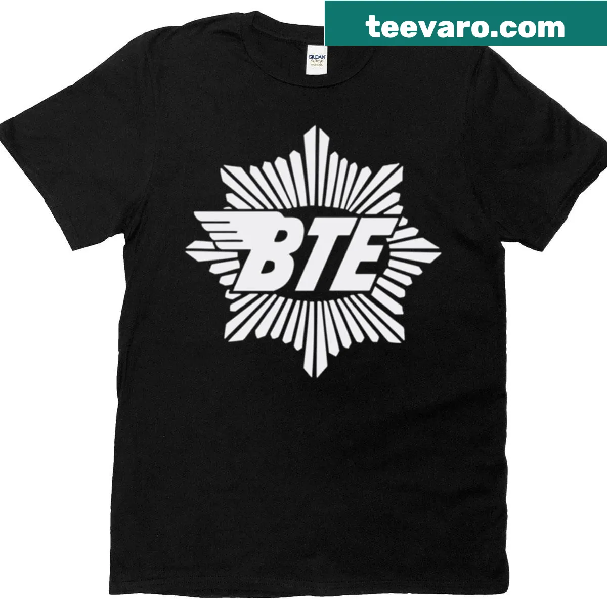 Playful T-shirt featuring a pineapple and Better Than Ezra band theme. — on a men's t-shirt