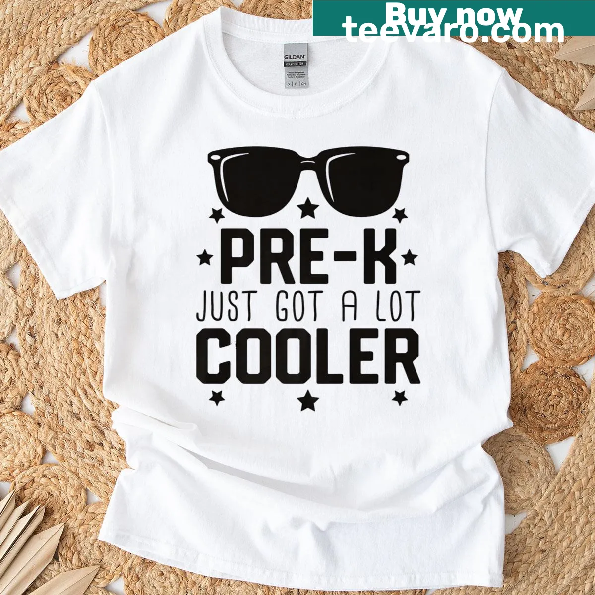 Cute T-shirt for kids celebrating their first day of Pre-K with a fun design — on a men's t-shirt