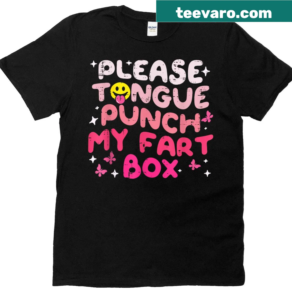 T-shirt featuring a humorous graphic with an edgy saying — on a men's t-shirt