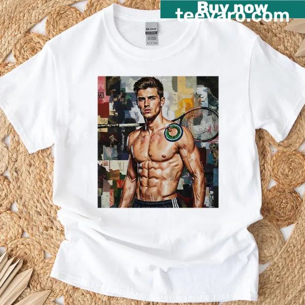 Playful graphic T-shirt with the text Remix 6