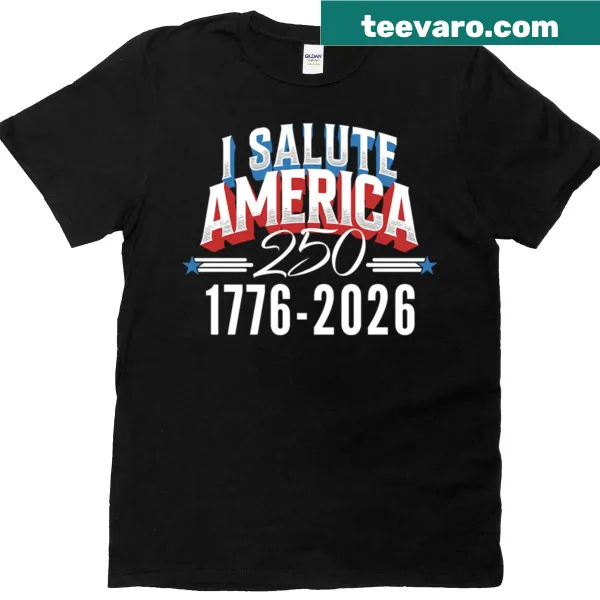 Patriotic t-shirt for the America 250 celebration