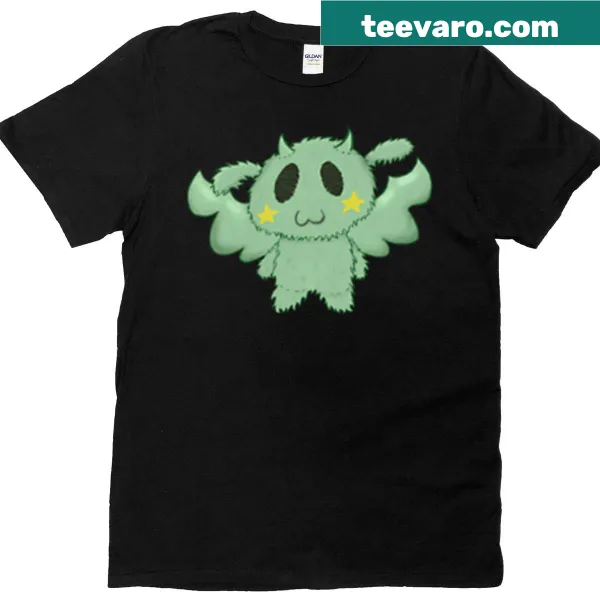 Cute T-shirt with a graphic of a stuffed mochi character.