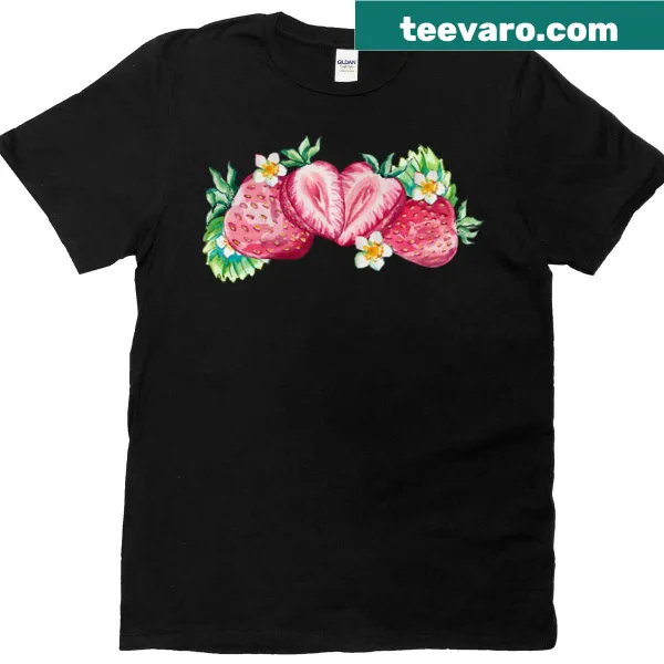 Cute illustrated T-shirt featuring sweet berries