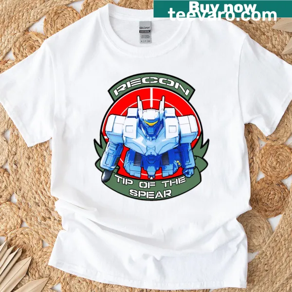 Military-themed 'Tip of the Spear' t-shirt illustration