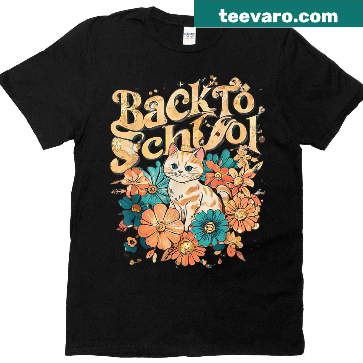 Cheerful back-to-school teacher T-shirt with welcoming message — on a men's t-shirt