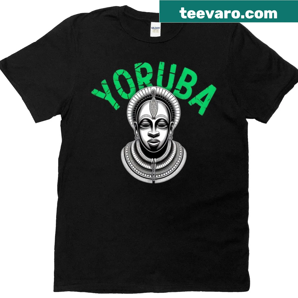 Vintage-style T-shirt showcasing Yoruba culture — on a men's t-shirt