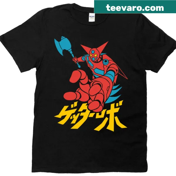 Illustrative T-shirt featuring the classic anime character Getter Robo