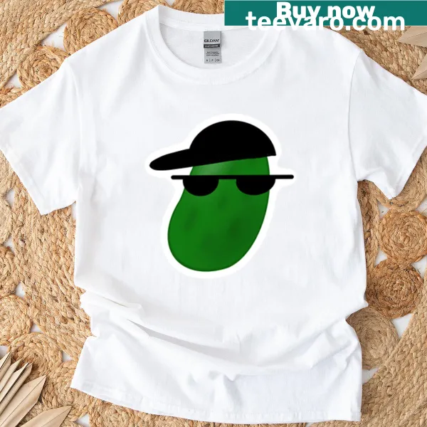 Funny cartoon pickle graphic on an Anonymous t-shirt