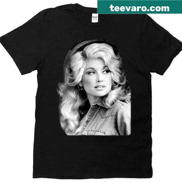 Vintage Dolly Parton graphic tee with distressed design