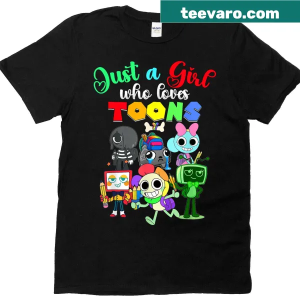Cute toddler T-shirt with Dandy Toons graphic.