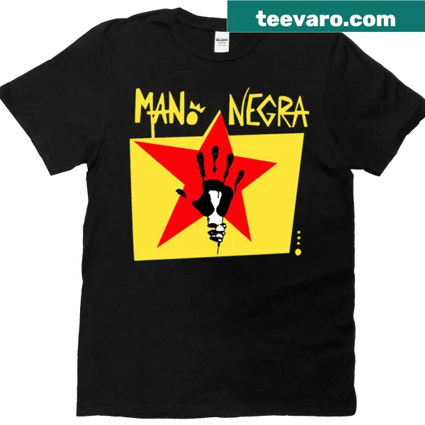 Vintage graphic T-shirt inspired by Mano Negra