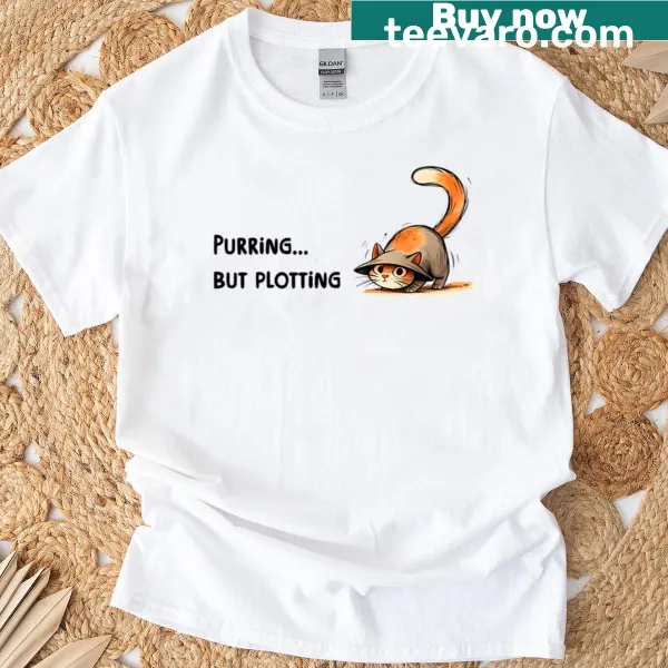 Funny saying t-shirt for cat lovers