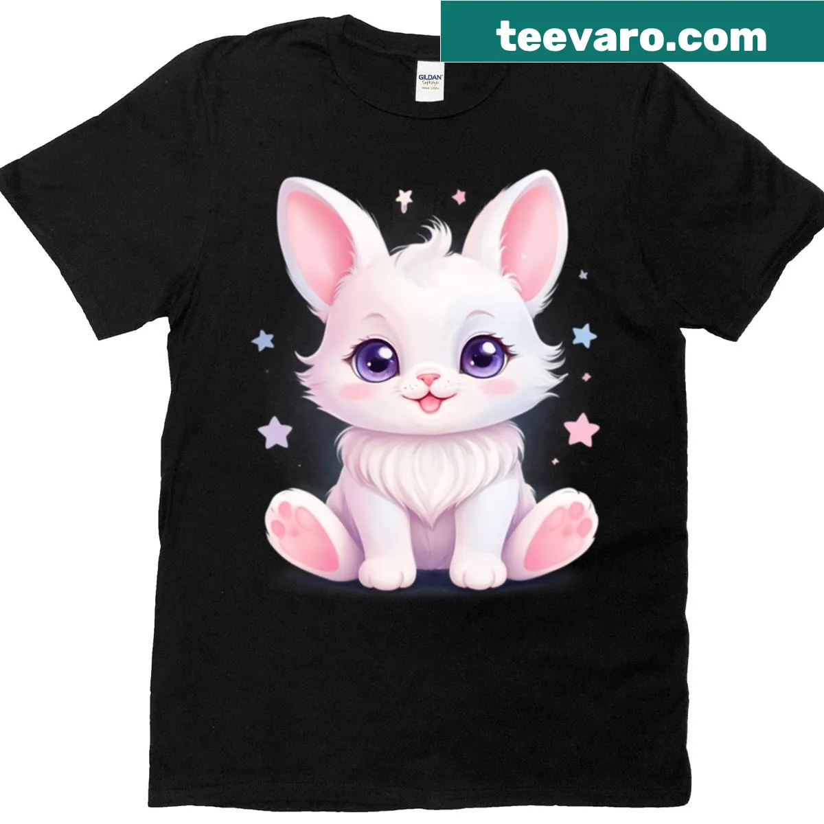 Cute design featuring adorable graphics on a T-shirt — on a men's t-shirt
