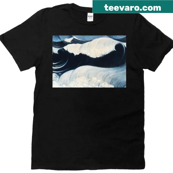 Abstract typography t-shirt design representing dynamic energy.