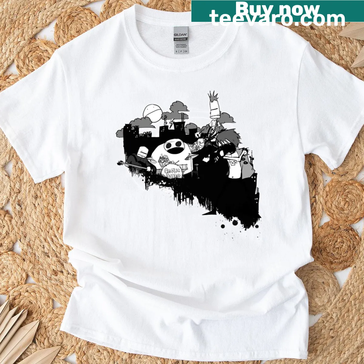 Vintage Charlie Murder graphic on a T-shirt for gamers — on a men's t-shirt