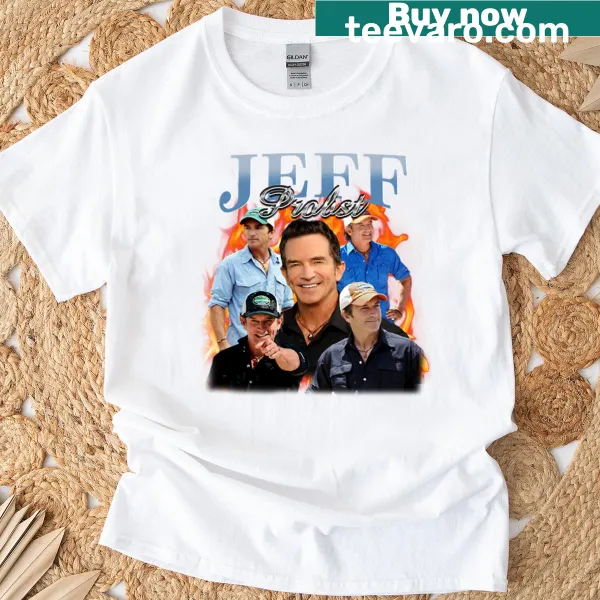 Vintage Jeff Probst bootleg style t-shirt