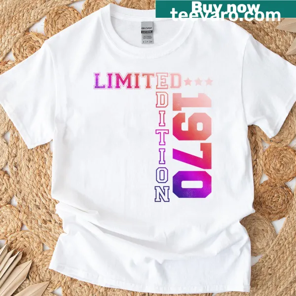 1970 retro vintage limited edition T-shirt