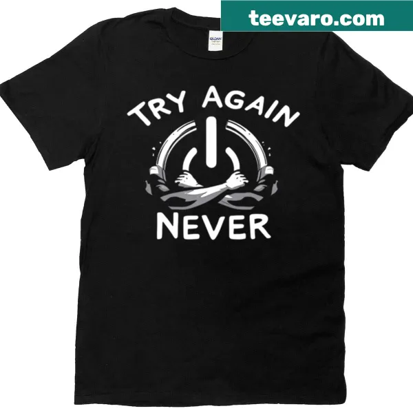 Minimalist T-shirt with a close-up black and white logo featuring a smile.