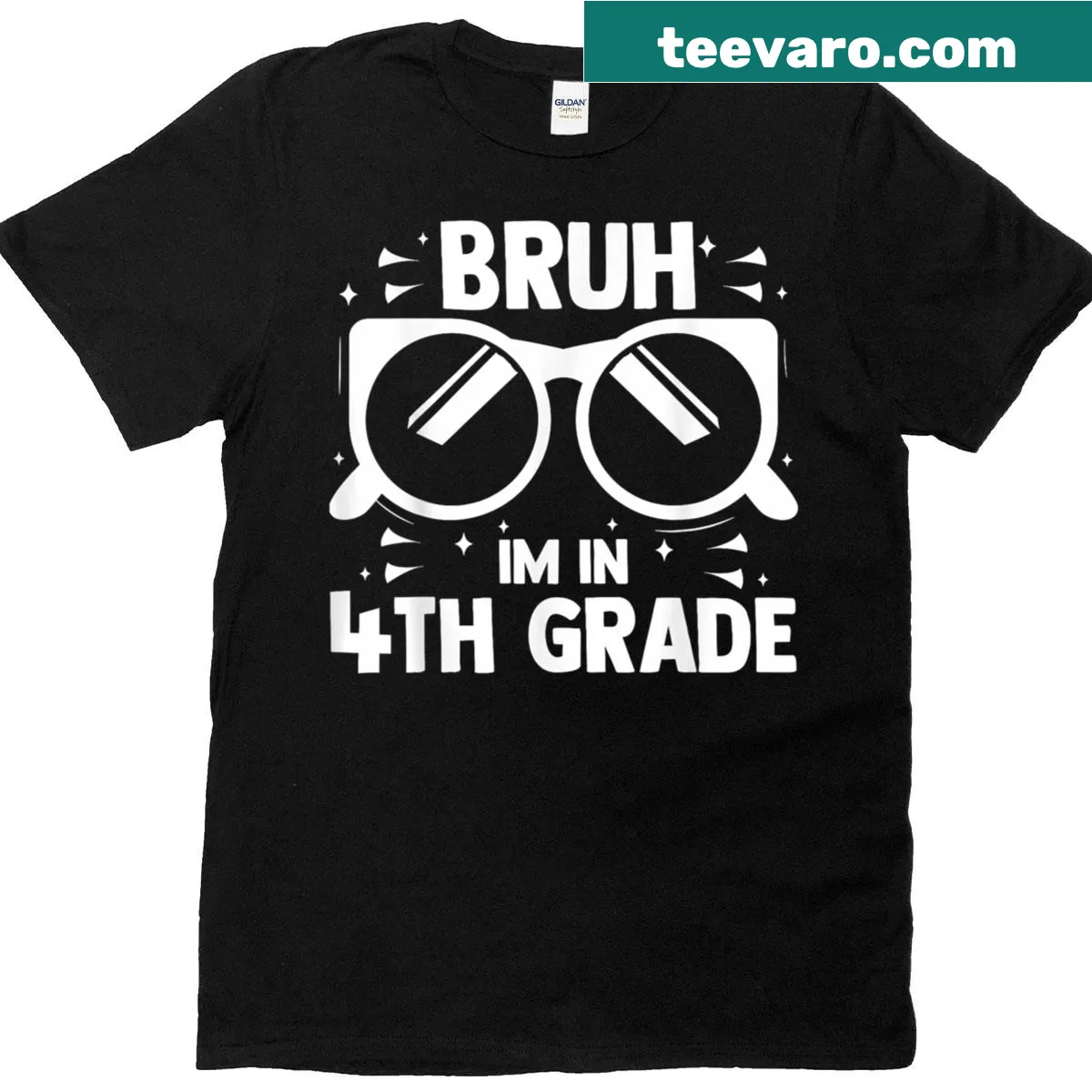 Funny back-to-school T-shirt for boys in 4th grade — on a men's t-shirt