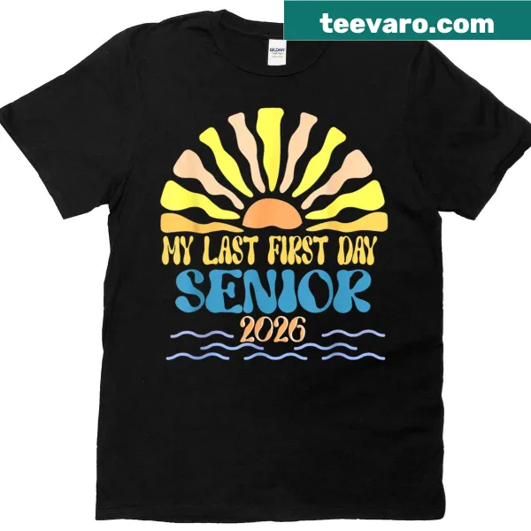 Graduation-themed T-shirt with 'Class Of 2026' text