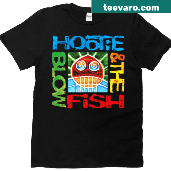 Acoustic groove T-shirt with a coastal sunset graphic