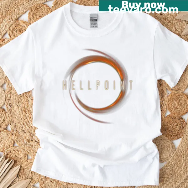 Hellpoint logo graphic T-shirt for gamers