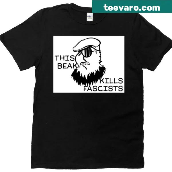 Cartoon-style shirt with a humorous play on the words 'Ill Eagle'