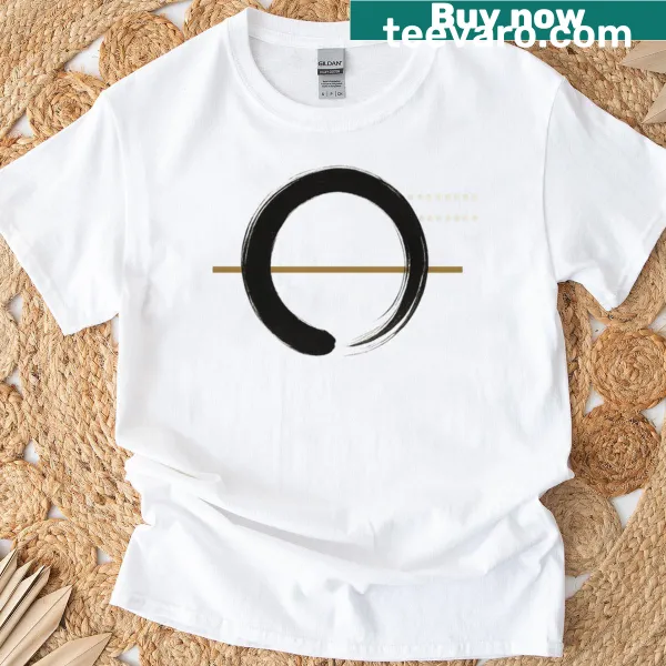 Minimalist Japanese-style logo T-shirt with clean typography