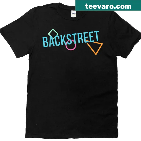 Personalized vintage-style Backstreet Boys t-shirt with customizable name