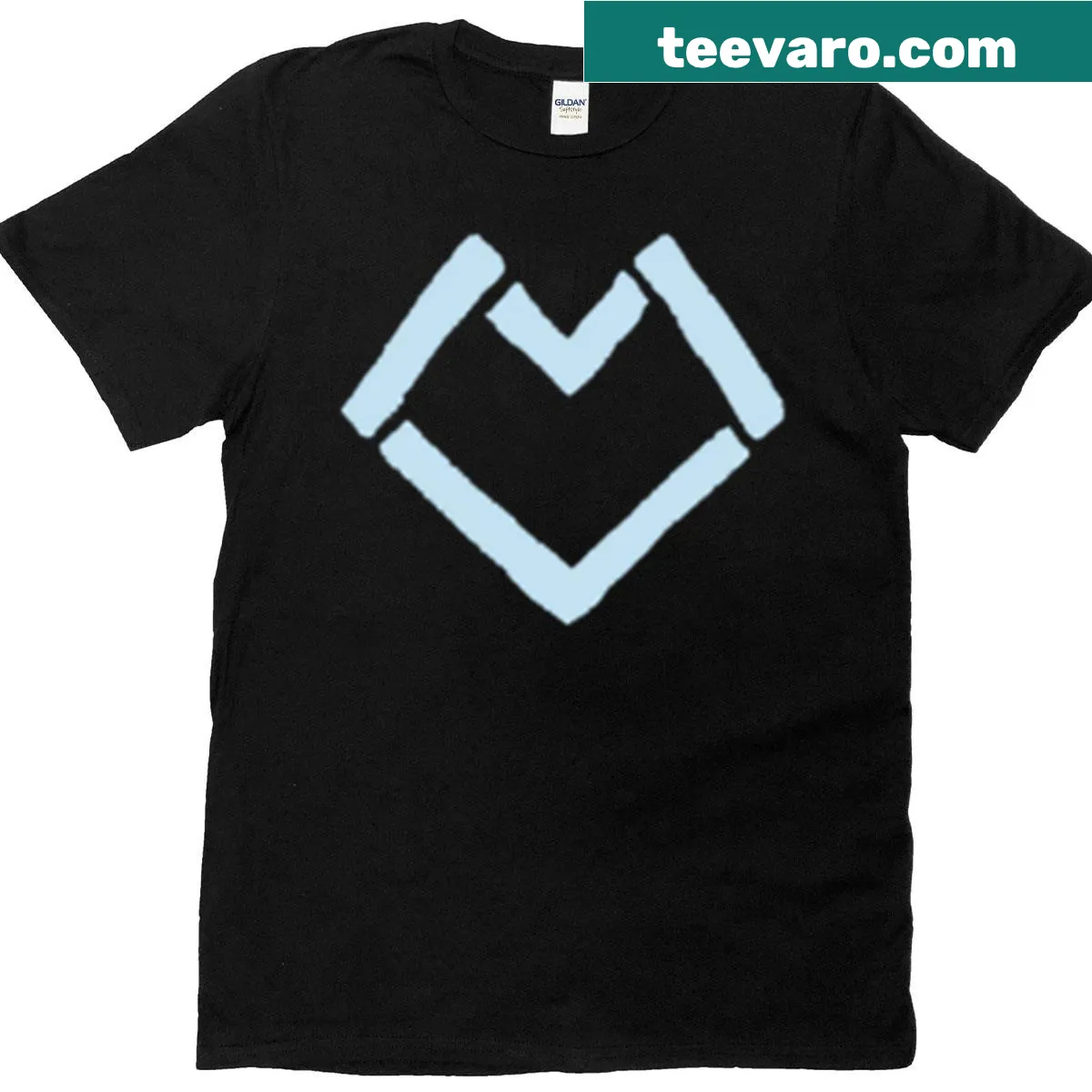 Midnighters logo printed t-shirt for music fans — on a men's t-shirt