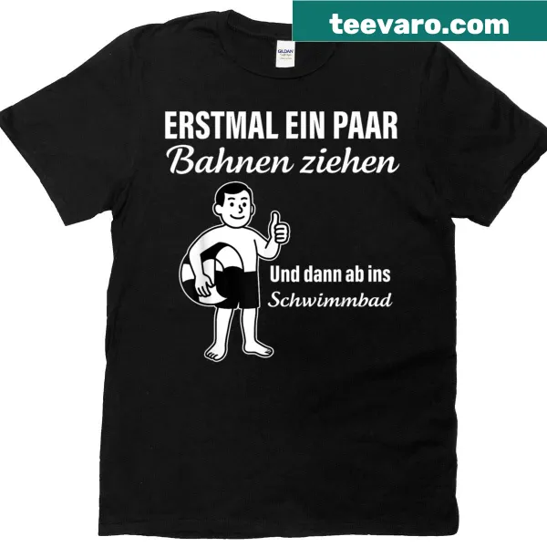 Playful fitness-themed t-shirt encouraging summer activities