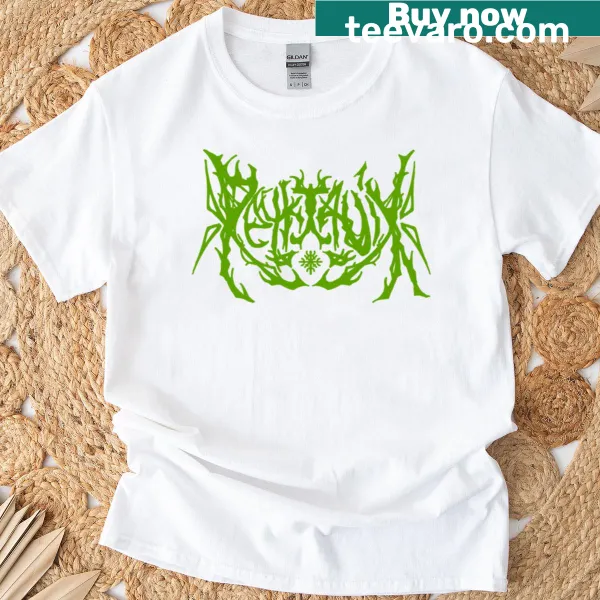 Bold Reykjavik metal logo t-shirt with striking typography