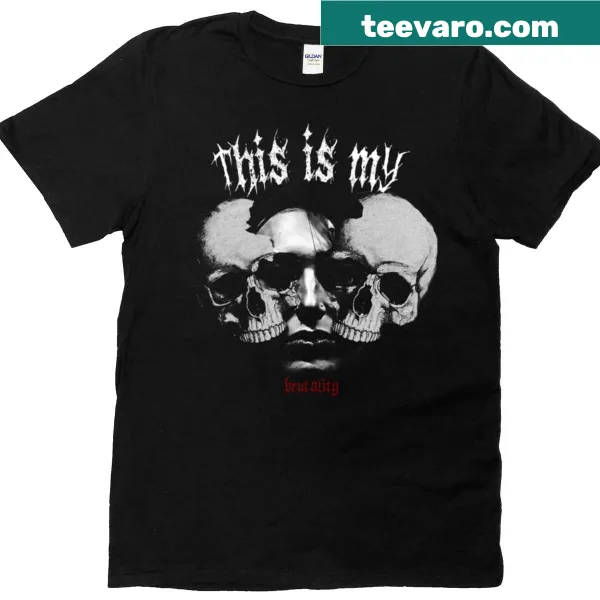 Rhea Ripley This Is My Brutality logo design on T-shirt