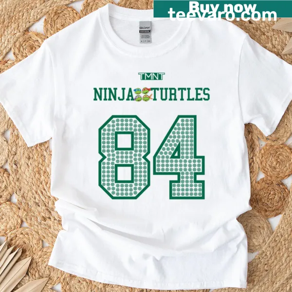 Vintage collegiate logo T-shirt for Teenage Mutant Ninja Turtles