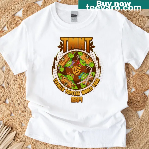 Vintage 1984 Teenage Mutant Ninja Turtles logo T-shirt